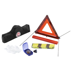 Kit de seguridad con triángulo y chaleco reflectante