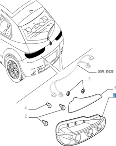 FARO DELANTERO izquierdo PARA Alfa Romeo Brera